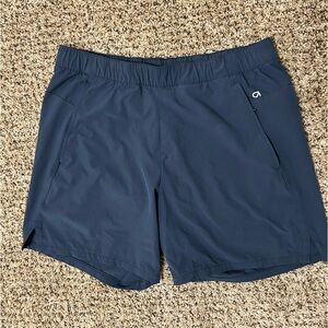 Navy Blue Gap Fit Men’s Athletic Shorts Size Medium